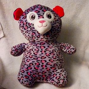Leopard pillow plush